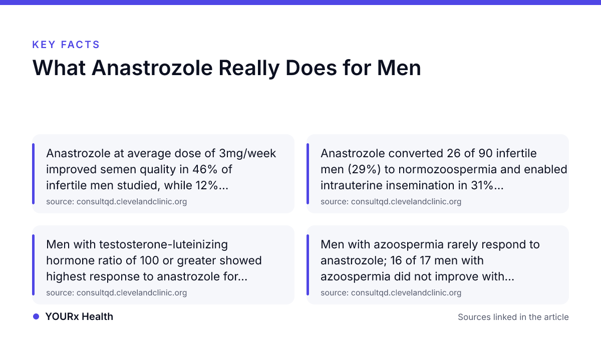 Key facts: What Anastrozole Really Does for Men